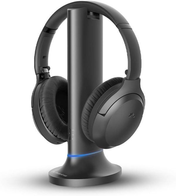 Avantree Opera Plus - Wireless Headphones for TV Watching, Compatible with TVs Equipped with HDMI ARC, Optical or AUX Audio Output Ports, Cinema & Clear Dialogue Modes, Enhanced Volume for Seniors