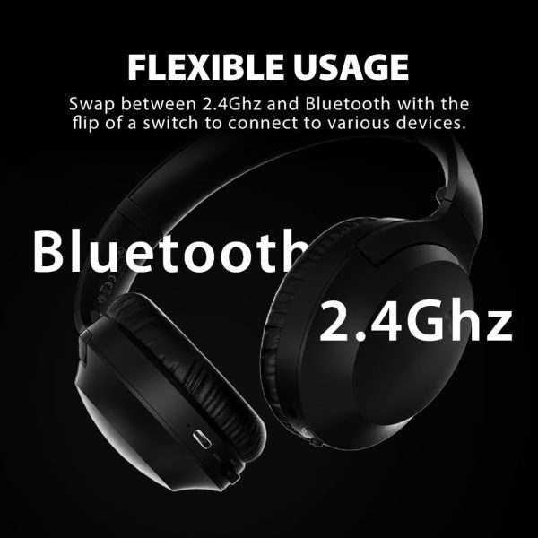 Avantree Opera Plus - Wireless Headphones for TV Watching, Compatible with TVs Equipped with HDMI ARC, Optical or AUX Audio Output Ports, Cinema & Clear Dialogue Modes, Enhanced Volume for Seniors - Image 6